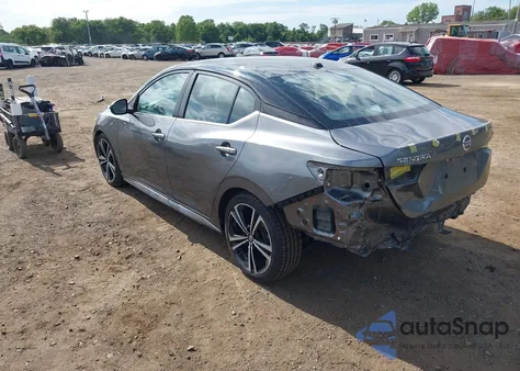 2020 Nissan Sentra Sr Xtronic Cvt z USA, uszkodzony, nr VIN 3N1AB8DV9LY263636